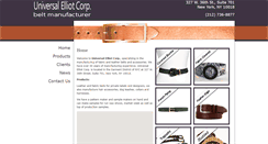 Desktop Screenshot of nycbelts.com