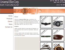 Tablet Screenshot of nycbelts.com